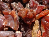 سنگهای راف عقیق قرمز طبیعی و معدنی  باکیفیت خوب
