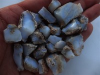 سنگهای قیمتی اوپال آبی آتشین بی نظیر و بسیارکمیاب